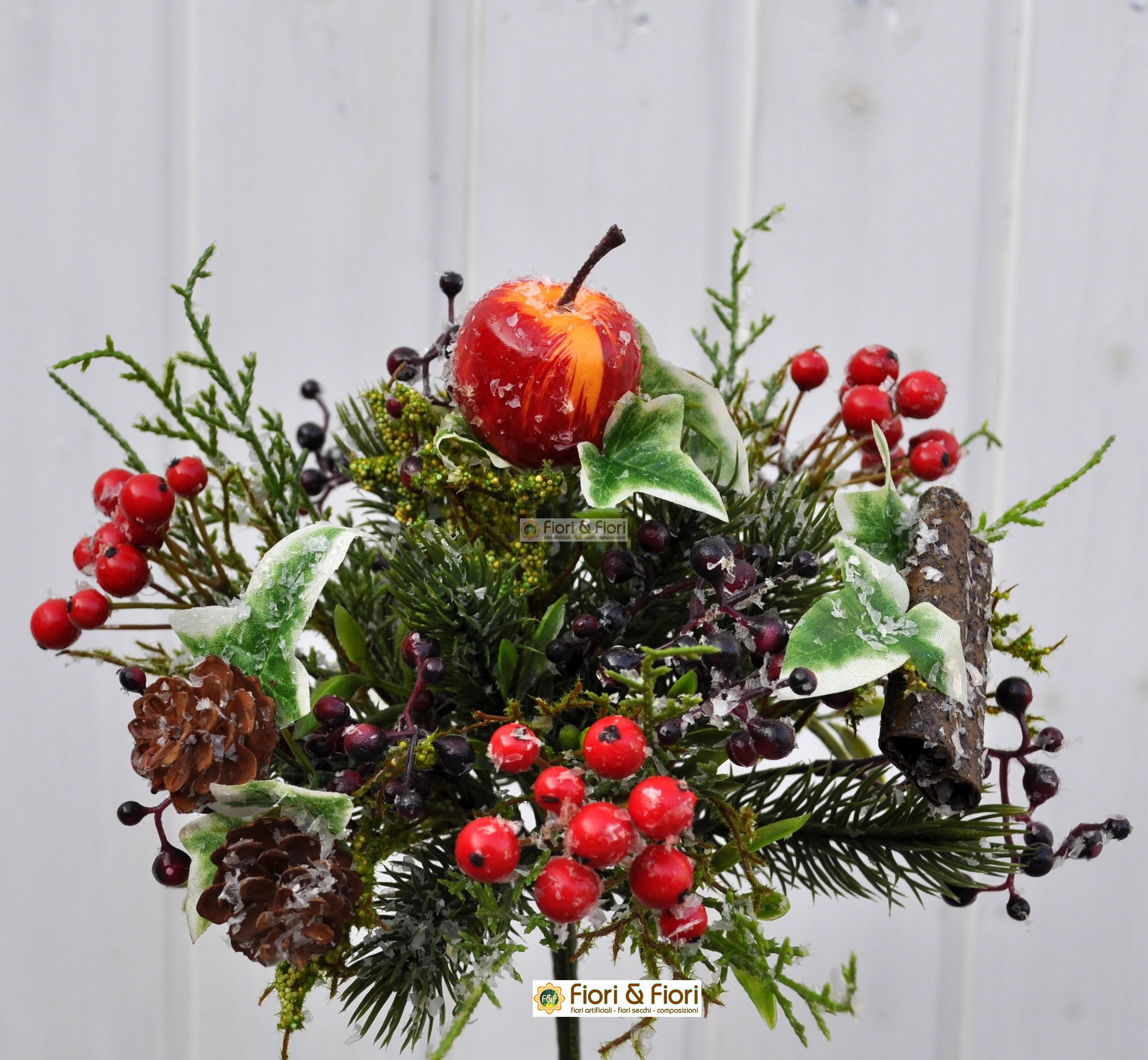 Fiori e piante artificiali per natale