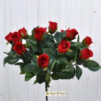 Set Fiori Artificiali Rose Viola E Bianche | Composizione Floreale Fai Da Te Per Matrimoni E Casa | Confezione Mista