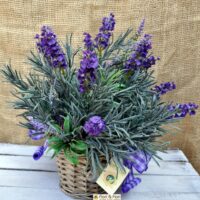 Composizione di fiori artificiali Provenza maxi