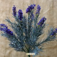 fiori artificiali lavanda