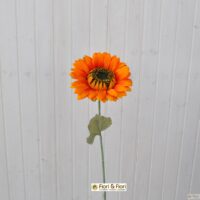 Fiore artificiale Girasole summer arancio