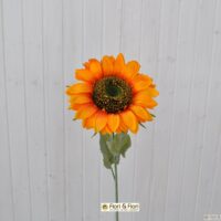 Fiore artificiale girasole summer maxi arancio