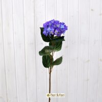 Fiore artificiale ortensia alice blù