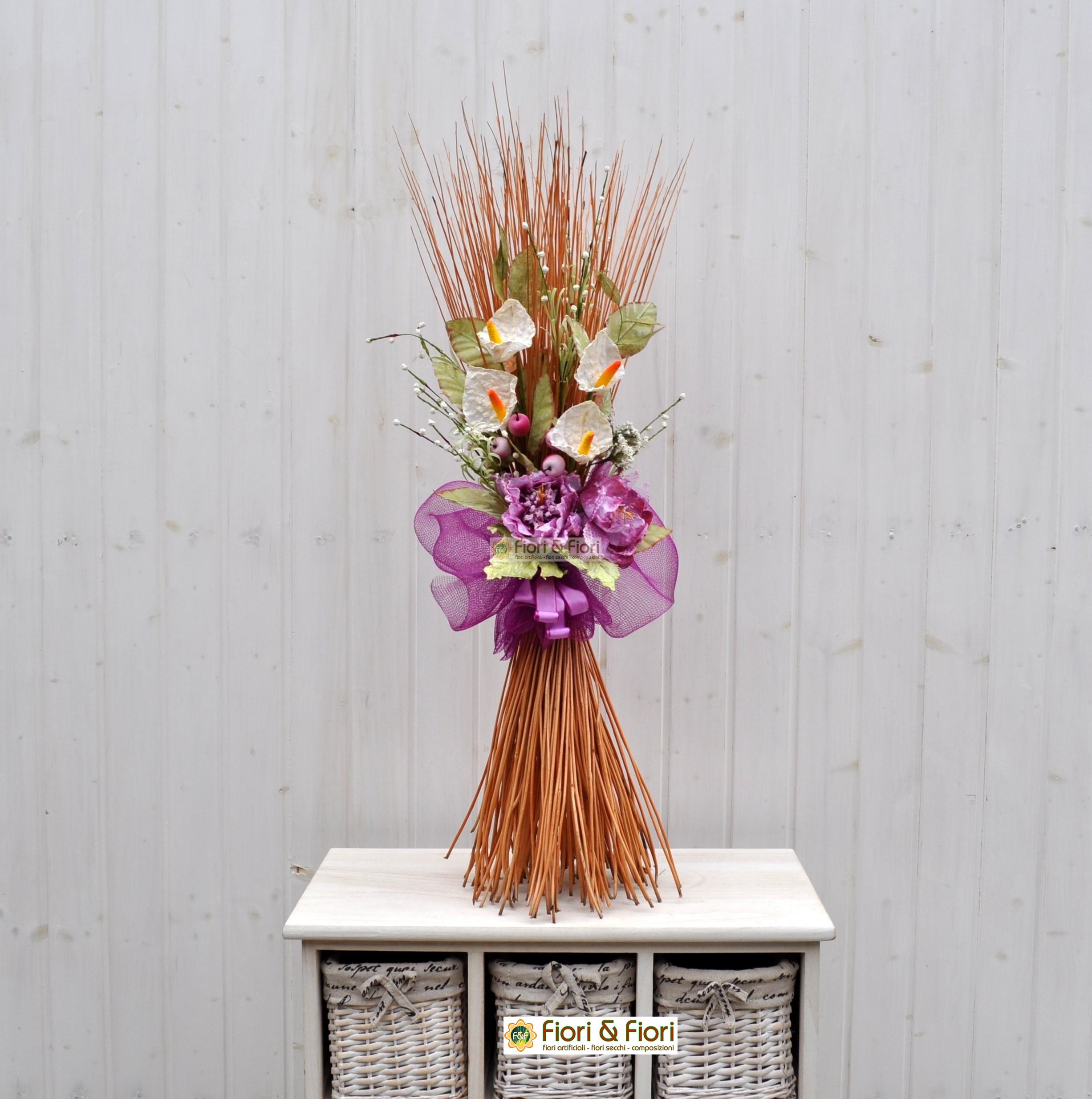 Kit Decorazione Arco Matrimonio Fsslower: 4 Pezzi Tra Fiori Artificiali E Drappi In Tessuto