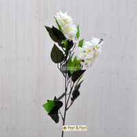 Fiore artificiale Lilac bianco