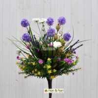 Bouquet fiori artificiali Tirolo viola