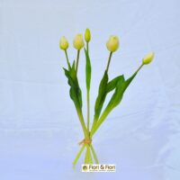 Tulipano artificiale èlite bianco