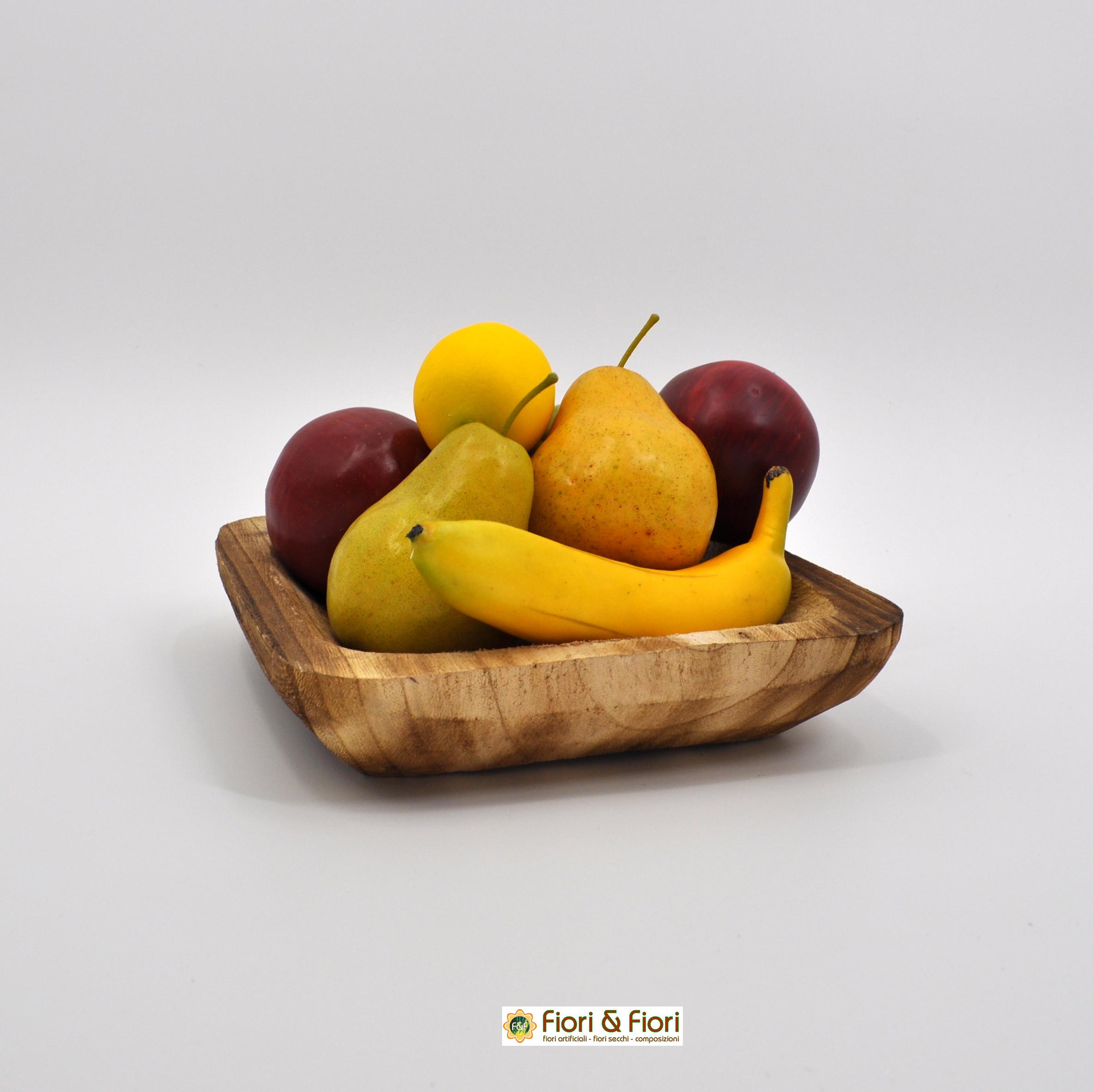 YARNOW Mazzo di Frutta Artificiale Frutta Finta Artificiale Realistica per La Decorazione della Cucina della Festa Domestica Fotografia Puntelli Giallo 