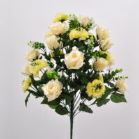 Bouquet Rose e Dalie bianco