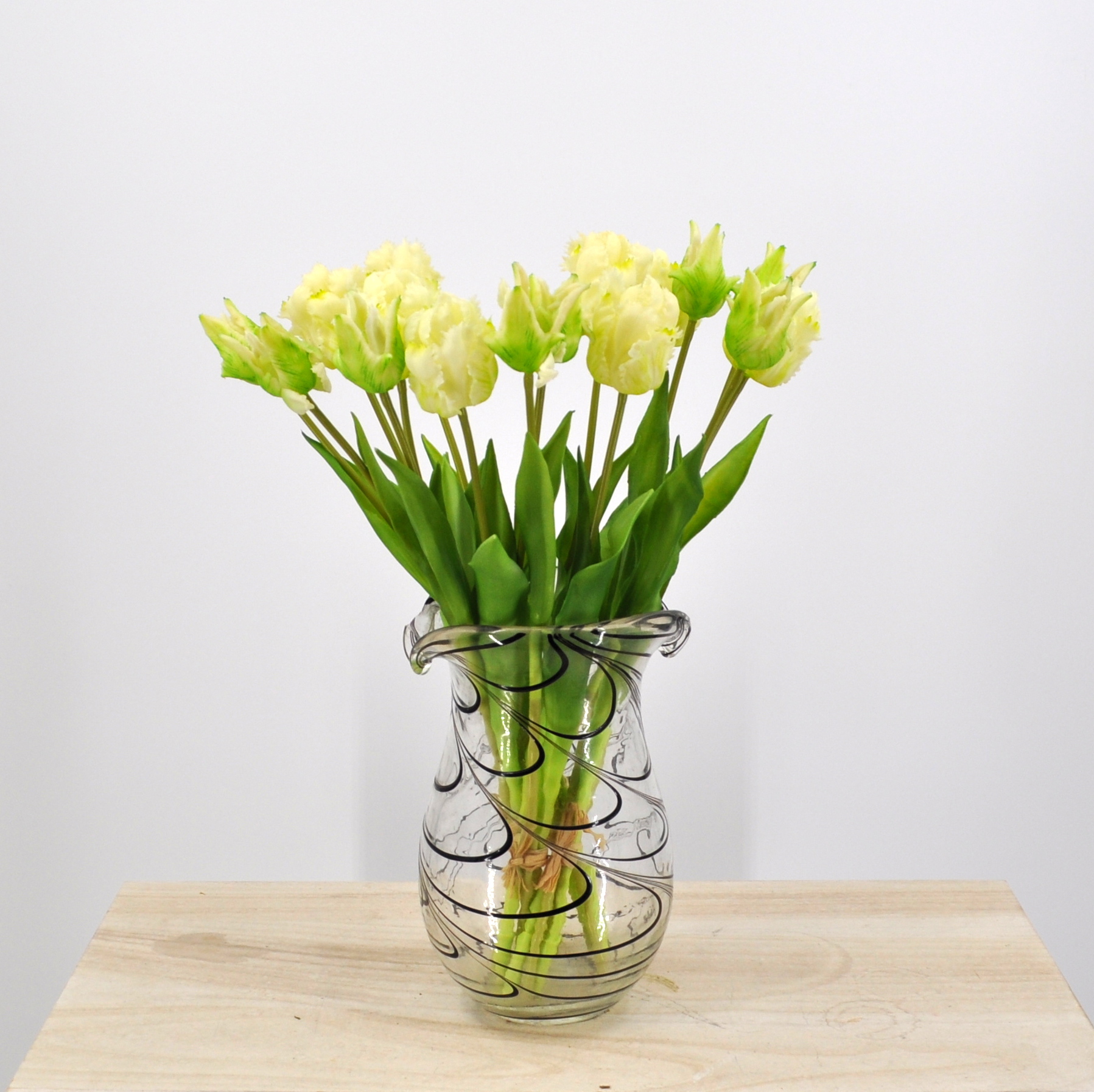 2 Mazzi di Tulipani da 7 Steli (2×7) Bouquet Artificiali Arancio – My Garden