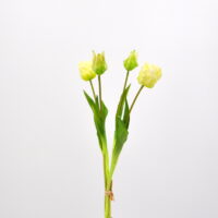 Tulipani artificiali lux bianco