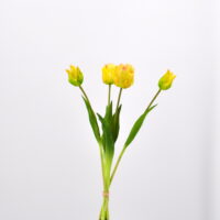 Tulipani artificiali lux giallo