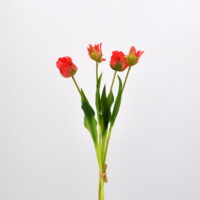 Tulipani artificiali lux rosso