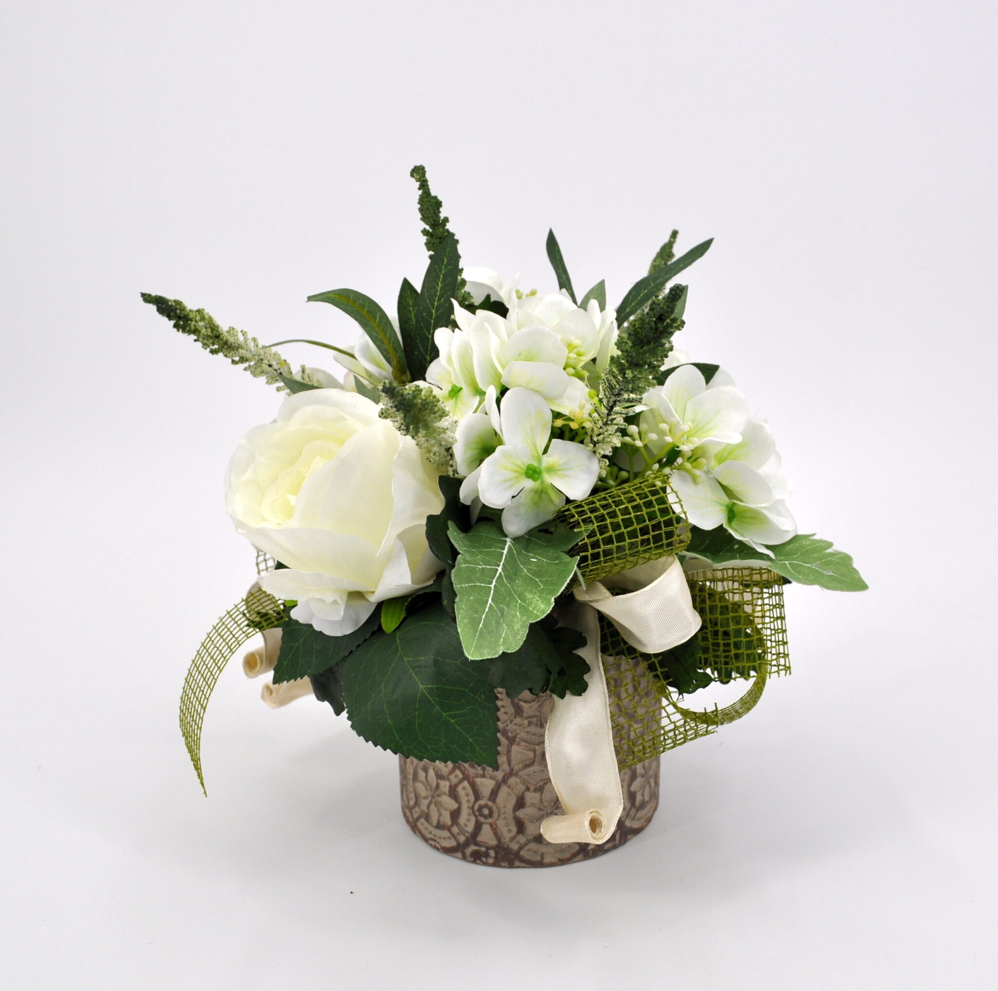 6/12 decorazioni da parete con fiori artificiali, 40 x 60 x 2 cm, per matrimoni, per feste di compleanno