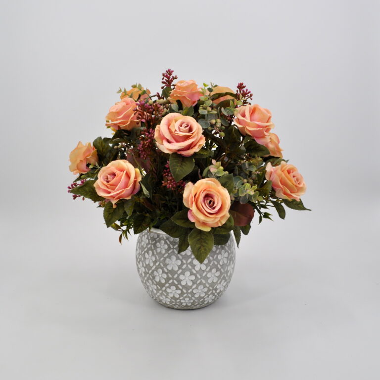 TG025 Fiore Artificiale Stile Autunnale Papavero Anemone per Decorazioni Casa e
