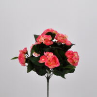 Begonia artificiale rosa