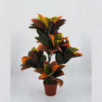 Croton variegato artificiale