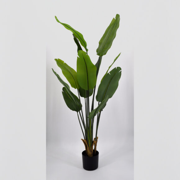 TVIVID 3 fiori artificiali di uccello del paradiso, Strelitzia, finta