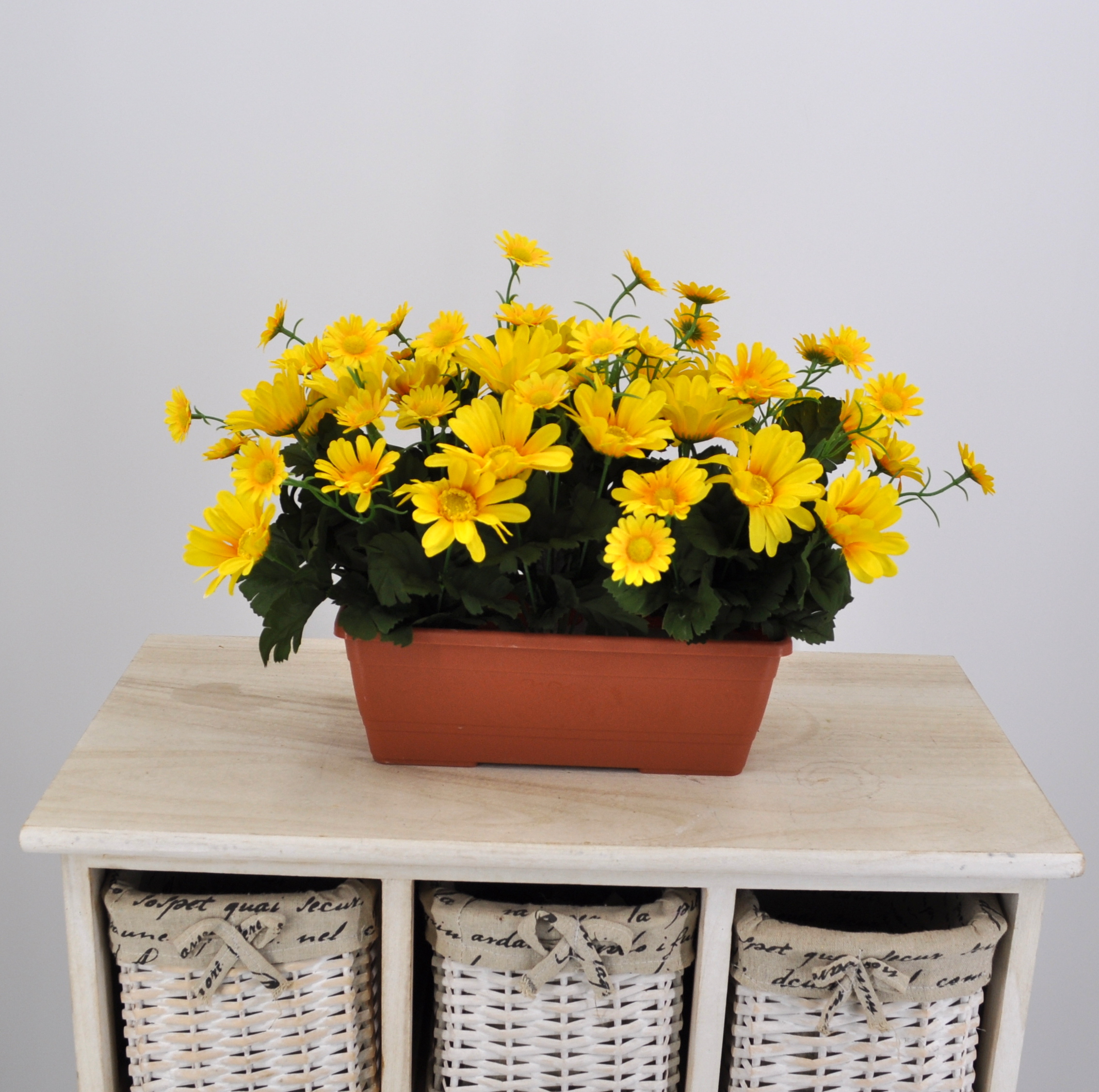 Margherite Finte Per Vaso 6 Mazzi Margherite Finte OWLKELA - Fiori Artificiali Multicolore Per Interni Ed Esterni Decorazione Casa Fiori