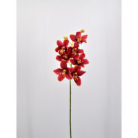 Orchidea artificiale cymbidium fucsia