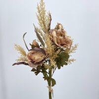 Bouquet Peonia autunnale rosa antico