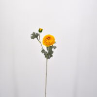 Fiore artificiale Ranuncolo giallo