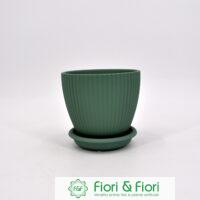Vaso Prisma verde