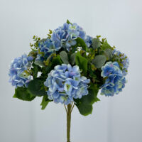 Bouquet fiori artificiali Ortensia blù