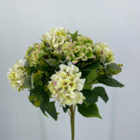 Bouquet fiori artificiali Ortensia verde
