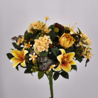 Bouquet Protea glow arancio
