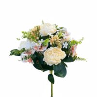 Peonie artificiali Karl Rosenfield Bianco