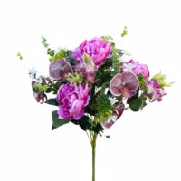 Peonie artificiali Karl Rosenfield fucsia