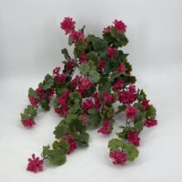 Geranio artificiale UV fucsia cadente