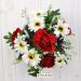 P1 Bouquet fiori artificiali mughetto rosso