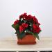 Begonia artificiale balcone rosso