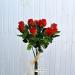 Rose artificiali rosse