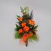 Bouquet fiori artificiali Bali arancio