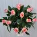 Bouquet fiori artificiali rose paris rosa