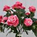 P1 Bouquet fiori artificiali rosa garden rosa