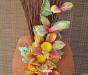 P.1Decorazione di fiori artificiali summer sunflower