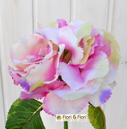 Fiore artificiale Ortensia rosa