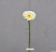 fiore artificiale gerbera bianca