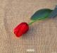 p.Fiore artificiale tulipano rosso