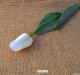 Fiore artificiale tulipano bianco