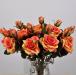 Rosa artificiale gold arancio