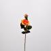 Rosa artificiale gold arancio