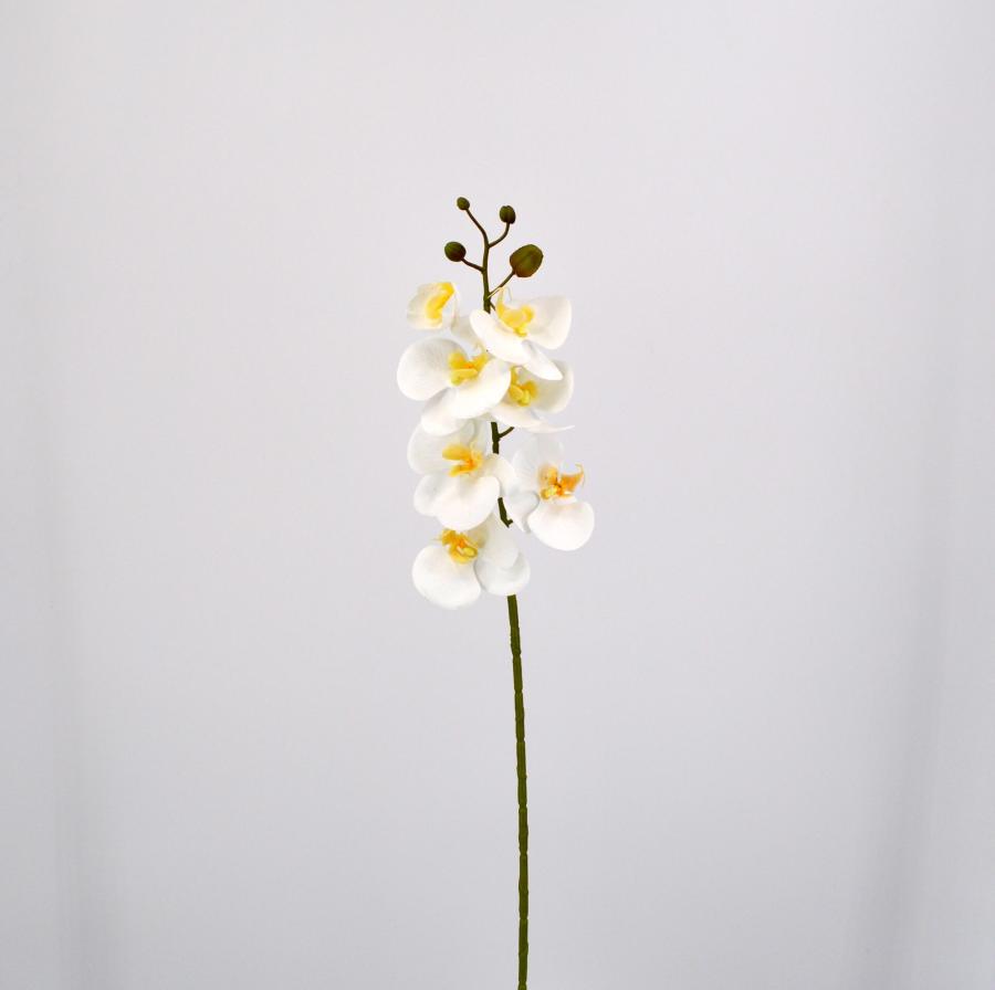 Orchidea artificiale con steli di seta Phalaenopsis fiori artificiali