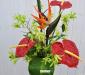 P.Bouquet di fiori artificiali tropical