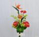 Bouquet di fiori artificiali tropical