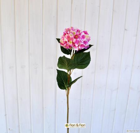 Fiore artificiale ortensia alice rosa